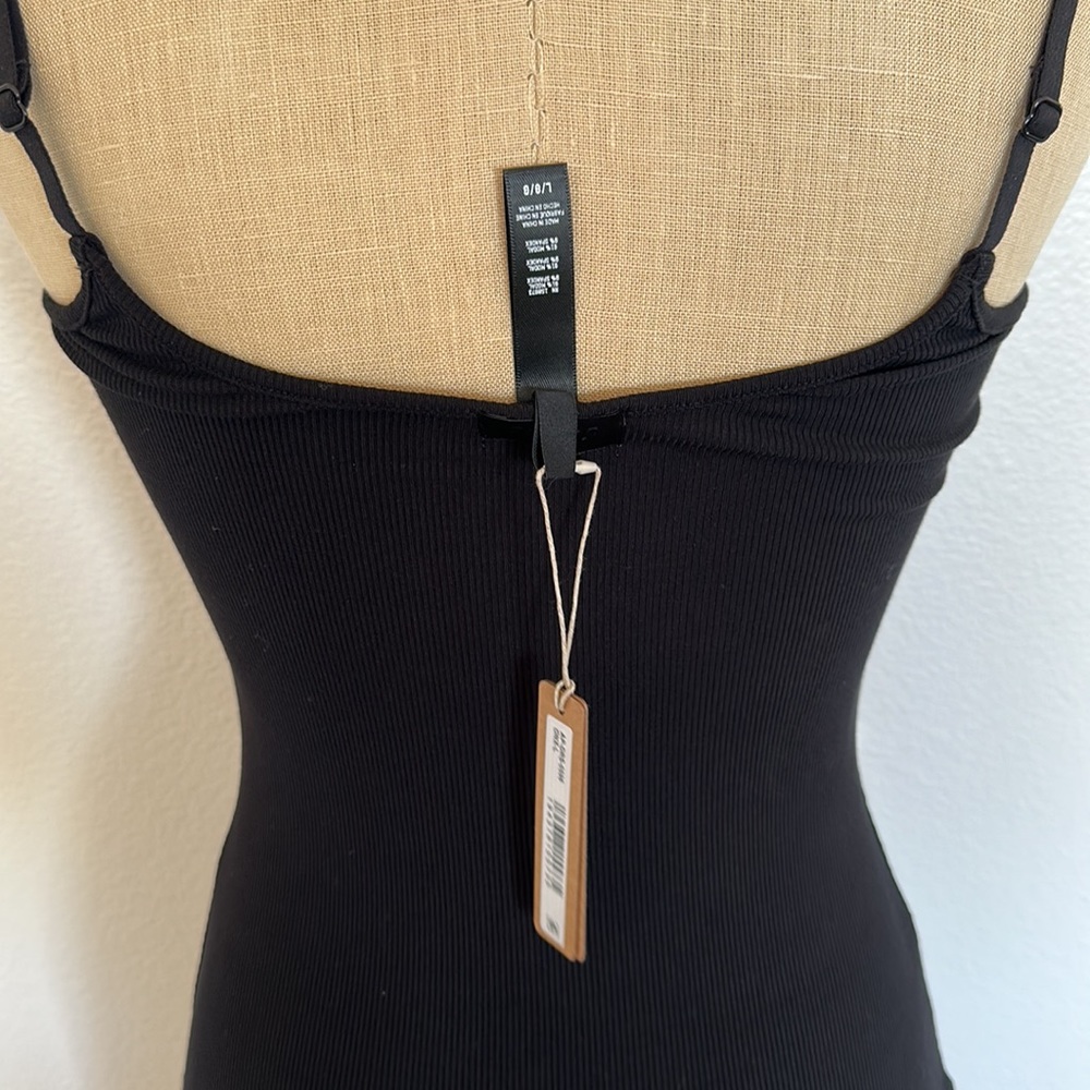 SKIMS Soft Lounge Long Slipdress Black - Picture 6 of 9
